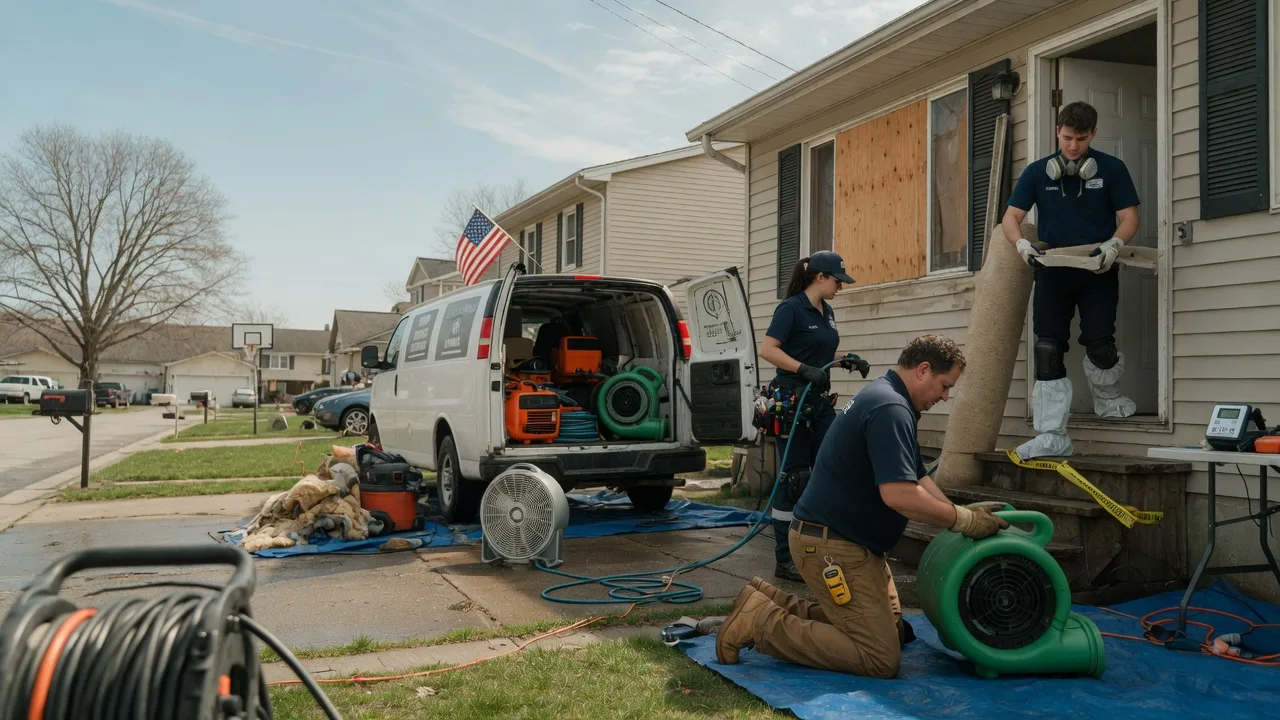 Water Damage Restoration in Antwerp, OH near me